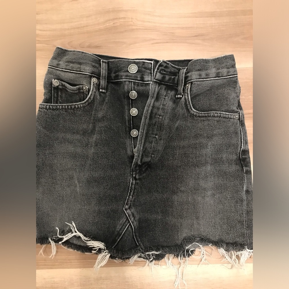 AGOLDE denim skirt